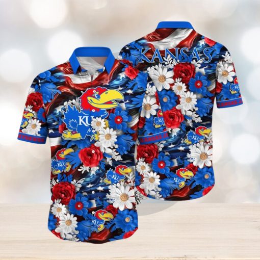Kansas Jayhawks NCAA2 Hawaii Shirt Independence Day