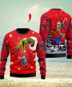 Kansas Jayhawks Team GrinchUgly Christmas Sweater Cute Christmas Gift