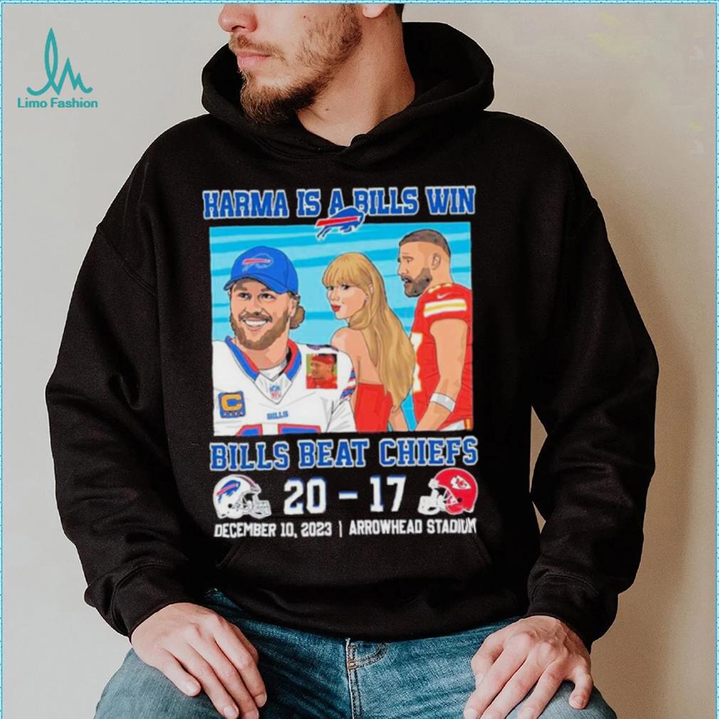 Karma Is A Bills Win Buffalo Bills Beat Kansas City Chiefs 20 – 17 December 10 2023 Arrowhead Stadium Shirt Karma Is A Bills Win Buffalo Bills Beat Kansas City Chiefs 20 – 17 December 10 2023 Arrowhead Stadium Shirt
