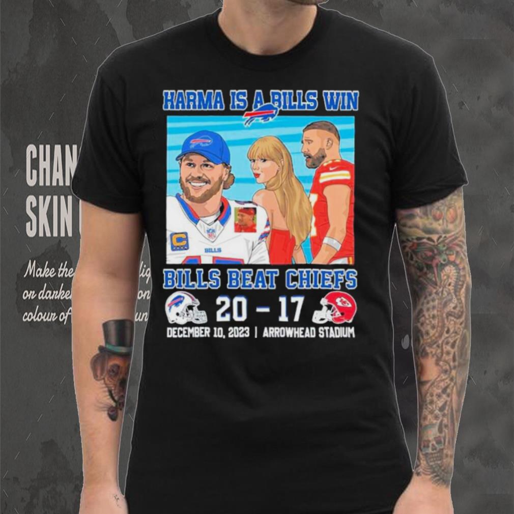 Karma Is A Bills Win Buffalo Bills Beat Kansas City Chiefs 20 – 17 December 10 2023 Arrowhead Stadium Shirt Karma Is A Bills Win Buffalo Bills Beat Kansas City Chiefs 20 – 17 December 10 2023 Arrowhead Stadium Shirt