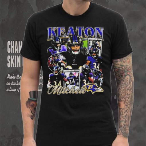 Keaton Mitchell Baltimore Ravens football graphic shirt
