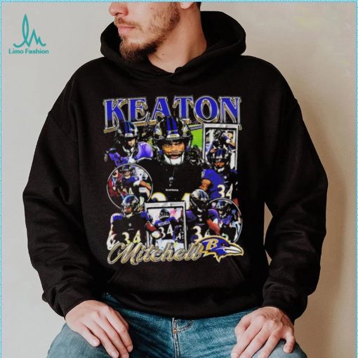 Keaton Mitchell Baltimore Ravens football graphic shirt