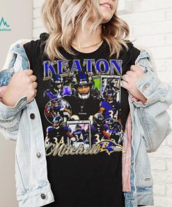 Keaton Mitchell Baltimore Ravens football graphic shirt
