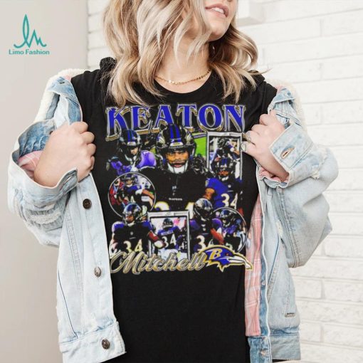Keaton Mitchell Baltimore Ravens football graphic shirt