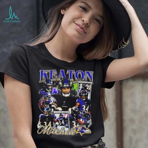Keaton Mitchell Baltimore Ravens football graphic shirt