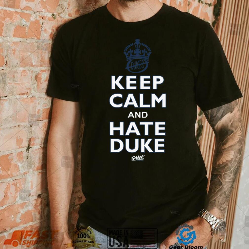 i hate duke t shirt