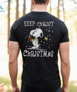 Keep christ Christmas Snoopy hugs the Cross cute shirt, hoodie, sweater, long sleeve and tank top Keep christ Christmas Snoopy hugs the Cross cute shirt