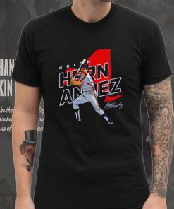 Keith Hernandez New York Mets baseball player signature New York map retro shirt