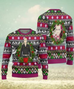 Ken Ryuguji Anime Ugly Christmas Sweater Custom Tokyo Revengers Xmas Gift