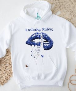 Kentucky Wildcats Lips Kentucky Haters Shut The Fuck Up Shirt