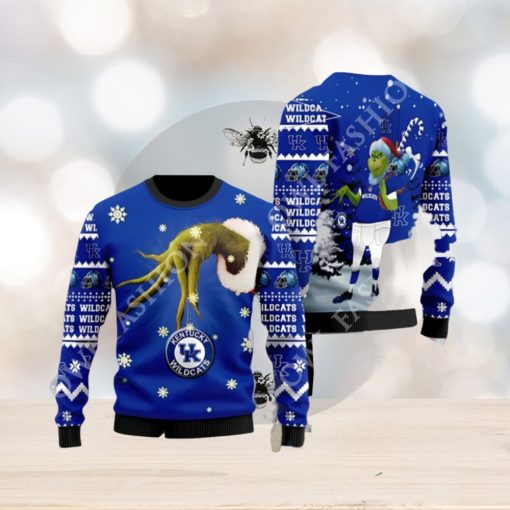 Kentucky Wildcats Team Grinch Ugly Christmas Sweater Cute Christmas Gift