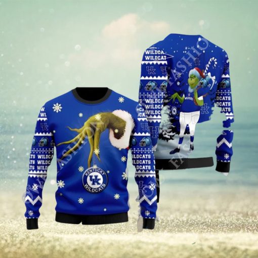 Kentucky Wildcats Team Grinch Ugly Christmas Sweater Cute Christmas Gift