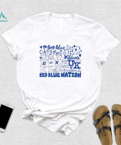 Kentucky Wildcats est. 1865 go big blue mascot funny shirt