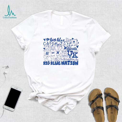 Kentucky Wildcats est. 1865 go big blue mascot funny shirt