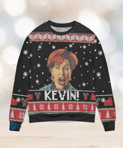 Kevin! Meme Home Alone Snowflake Christmas Pattern Ugly Christmas Sweater Christmas Gift For Men And Women