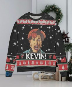 Kevin! Meme Home Alone Snowflake Christmas Pattern Ugly Christmas Sweater Christmas Gift For Men And Women