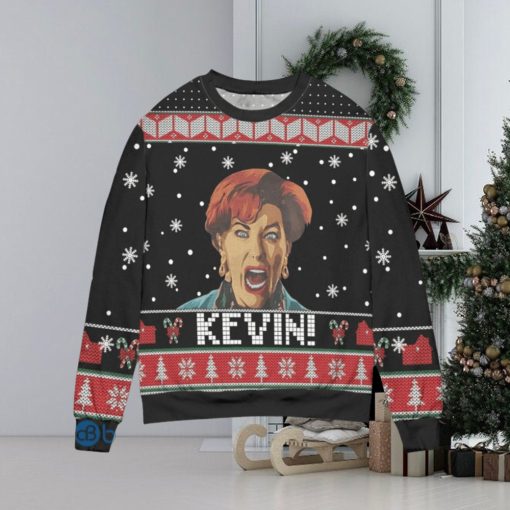 Kevin! Meme Home Alone Snowflake Christmas Pattern Ugly Christmas Sweater Christmas Gift For Men And Women