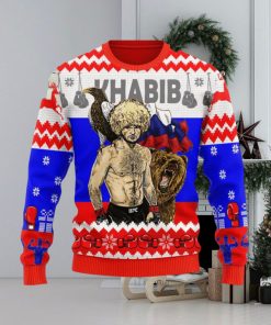 Khabib Nurmagomedov Ugly Christmas Sweater Christmas Gift For Men And Women