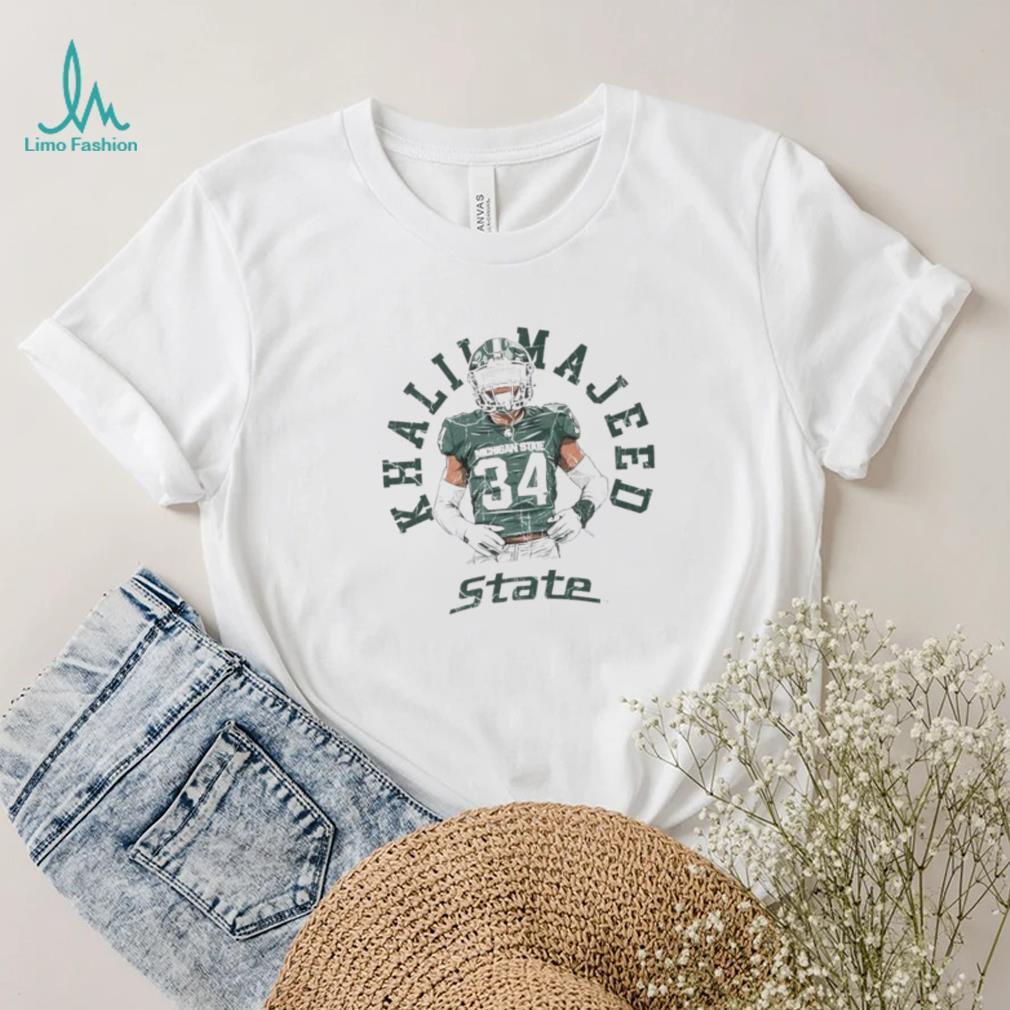 Khalil Majeed Michigan State caricature shirt Khalil Majeed Michigan State caricature shirt