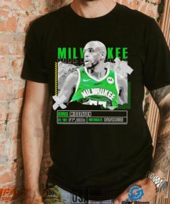 Khris Middleton Milwaukee Bucks basketball player pose paper gift shirt