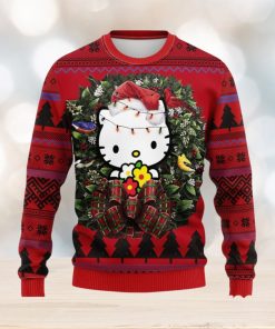 Kitty Noel Mc Thanksgiving Women Mens Ugly Christmas 3D Knitted Sweater