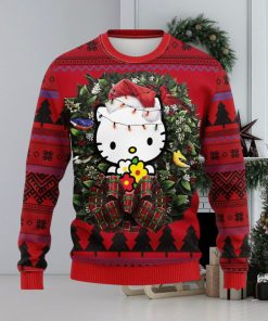 Kitty Noel Mc Thanksgiving Women Mens Ugly Christmas 3D Knitted Sweater