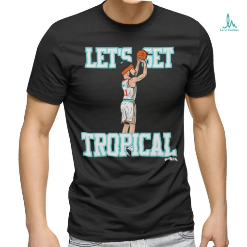 Klay thompson tropical toon shirt