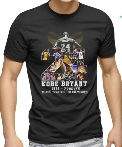 Kobe Bryant 1978 – Forever Thank You For The Memories Unisex T Shirt