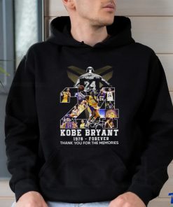 Kobe Bryant 1978 – Forever Thank You For The Memories Unisex T Shirt, hoodie, sweater, long sleeve and tank top Kobe Bryant 1978 – Forever Thank You For The Memories Unisex T Shirt