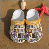 Worcester Warriors Break Cracked Hole Design Crocs