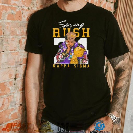 Kobe Bryant Spring Rush 2024 Kappa Sigma shirt