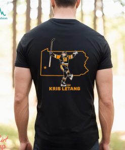 Kris Letang 58 Pittsburgh Penguins state star shirt