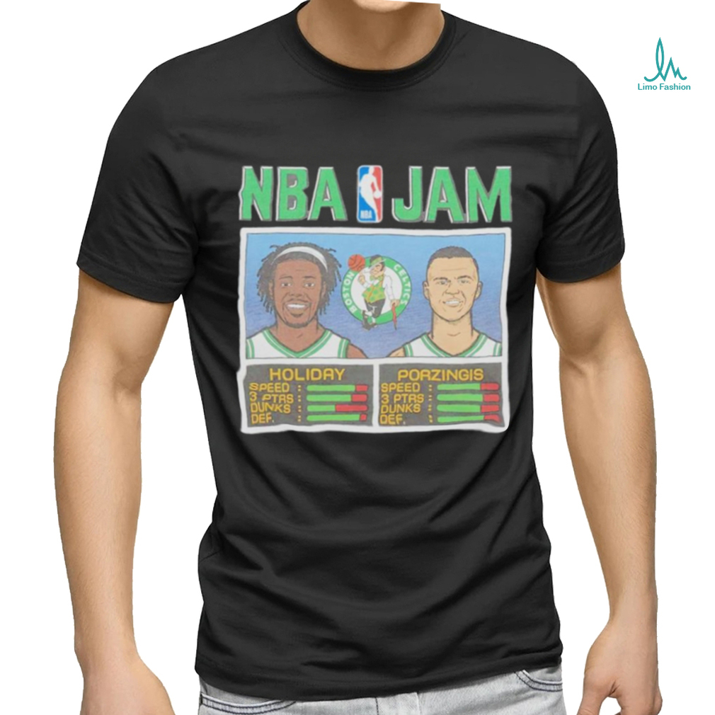 Nba jam sales t shirt celtics