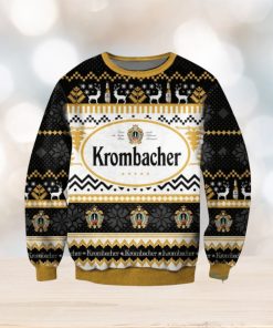 Krombacher 3D Ugly Christmas Sweater Christmas Gift