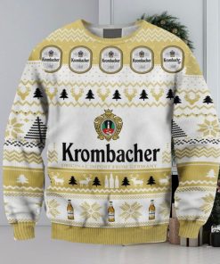 Krombacher Beer Print Christmas Sweater