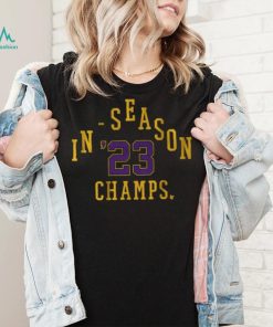 LA In Season Tournament Champions T Shirt