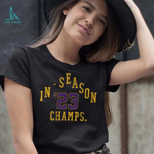 LA In Season Tournament Champions T Shirt