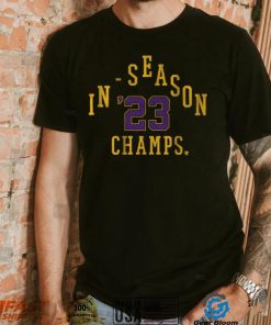 LA In Season Tournament Champions T Shirt