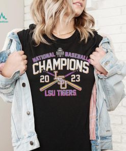 LSU Tigers Baseball 2023 National Champions Logo shirt