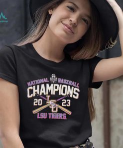 LSU Tigers Baseball 2023 National Champions Logo shirt