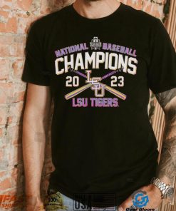 LSU Tigers Baseball 2023 National Champions Logo shirt
