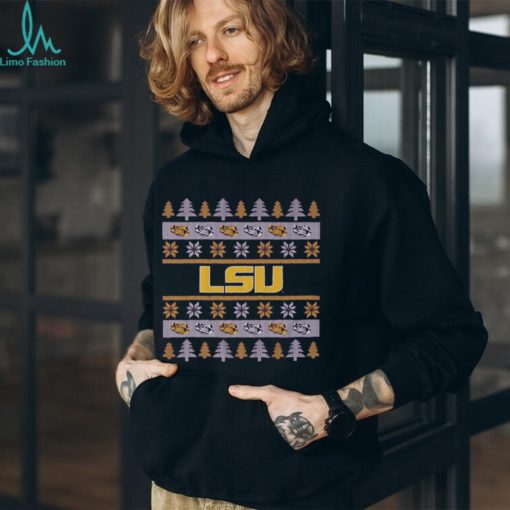 LSU Tigers Holiday Christmas Tree T Shirt