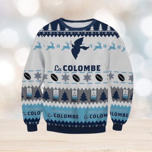 La Colombe 3D Ugly Christmas Sweater Christmas Gift