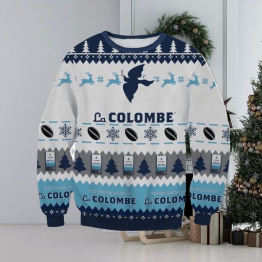 La Colombe 3D Ugly Christmas Sweater Christmas Gift