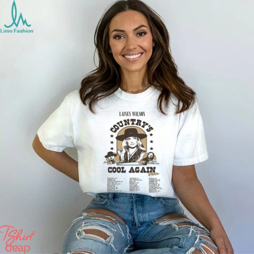 Lainey Wilson Signature Shirt Country’s Cool Again Tour 2024 Fan Hoodie Unisex