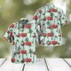 Jeep Car Skull Short Sleeve Hawaiian Casual Shirt