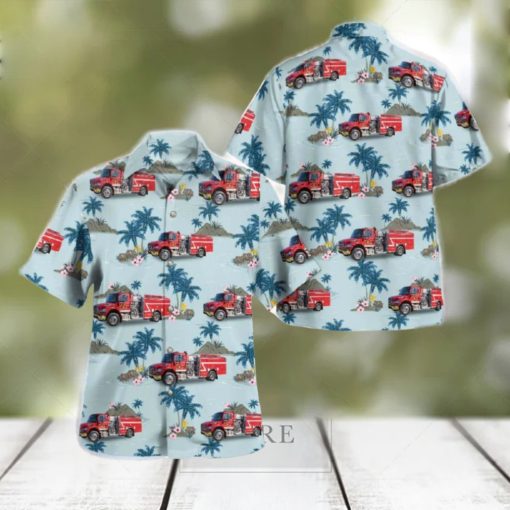 Lake City, Tennessee, Rocky Top Fire Department Hawaiian Shirt