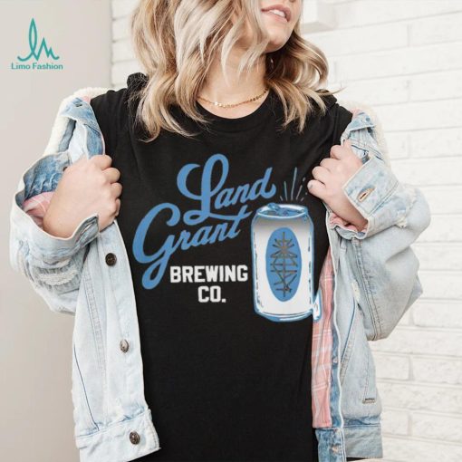 Land grant brewing co vintage shirt