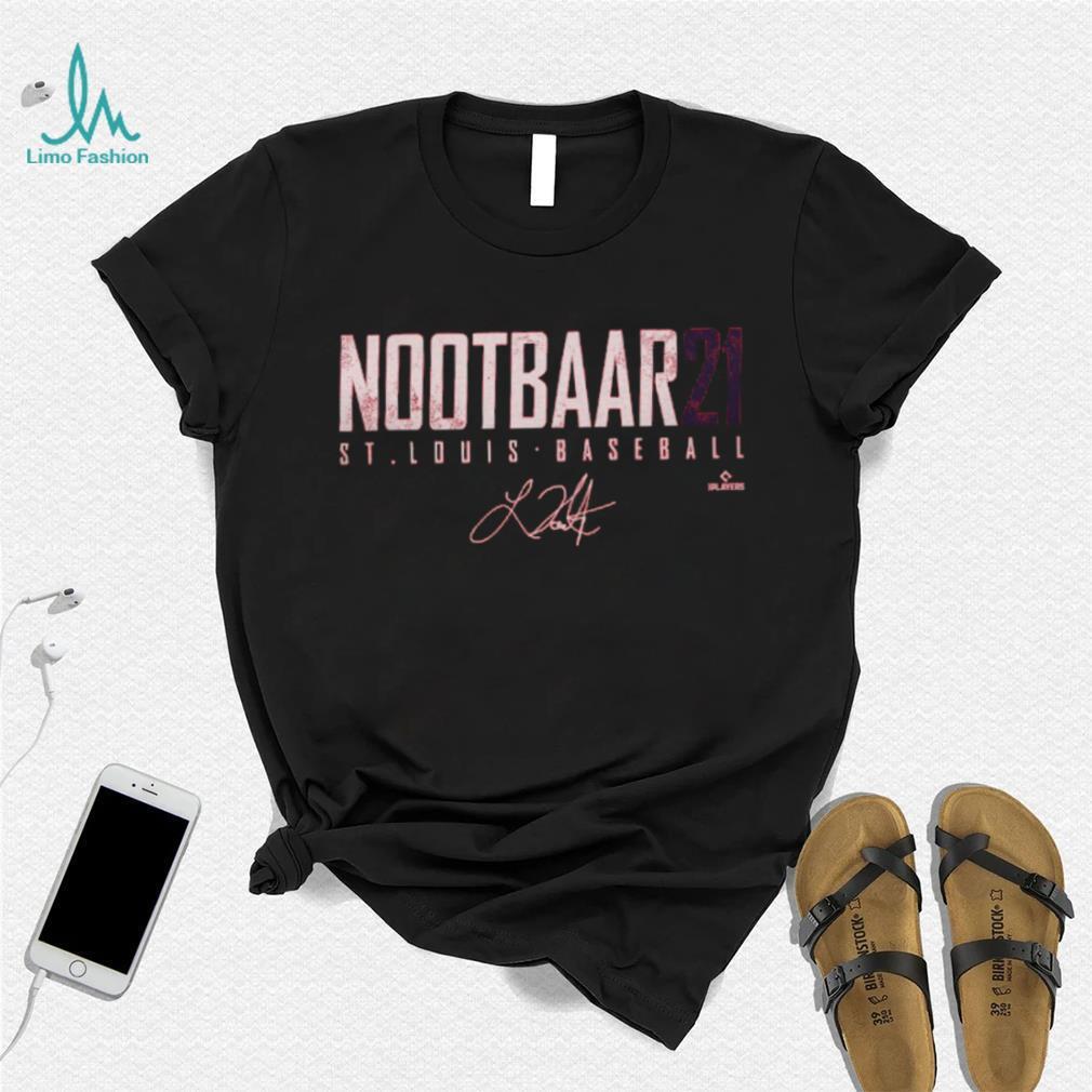 Lars Nootbaar St. Louis Elite WHT Shirt Lars Nootbaar St. Louis Elite WHT Shirt