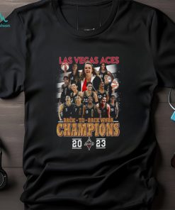Las Vegas Aces Back To Back WNBA Champions 2023 T Shirt